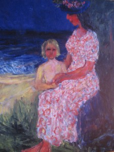 Ivan Ivarson - Mor och barn vid havet